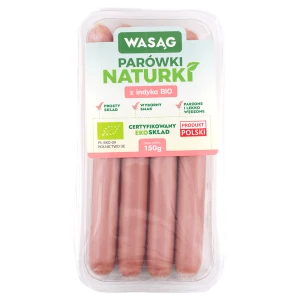 Parówki z indyka bio 150g