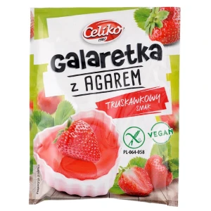 Galaretka truskawkowa BIO z agarem 45g