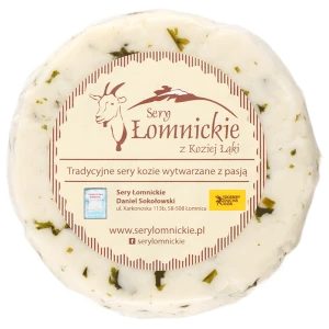 Ser Kozi młody z czosnkiem niedźwiedzim ~200g