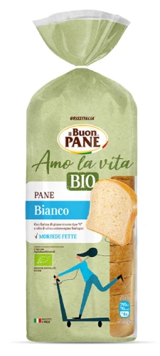 Chleb tostowy BIO krojony 400 g Il Buon Pane – ekologiczny wypiek