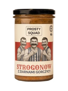 Strogonow z ziarnami gorczycy 460g